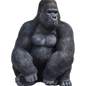 KARE Design Peça Decorativa Monkey Gorilla Side XL Preta Discount