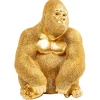 KARE Design Peça Decorativa Monkey Gorilla Side Medium Gold Outlet
