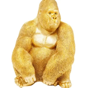 KARE Design Peça Decorativa Monkey Gorilla Side XL Gold Best