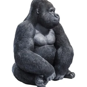 KARE Design Peça Decorativa Monkey Gorilla Side XL Preta Discount
