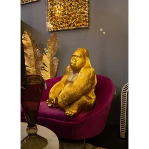 KARE Design Peça Decorativa Monkey Gorilla Side XL Gold Best