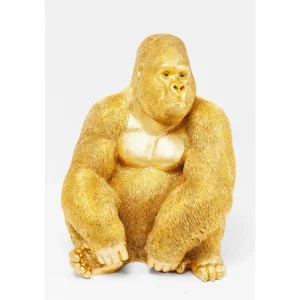 KARE Design Peça Decorativa Monkey Gorilla Side XL Gold Best