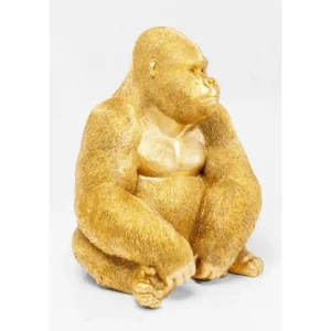 KARE Design Peça Decorativa Monkey Gorilla Side XL Gold Best