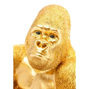 KARE Design Peça Decorativa Monkey Gorilla Side Medium Gold Outlet