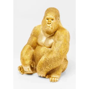 KARE Design Peça Decorativa Monkey Gorilla Side XL Gold Best