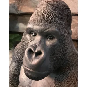 KARE Design Peça Decorativa Monkey Gorilla Side XL Preta Discount