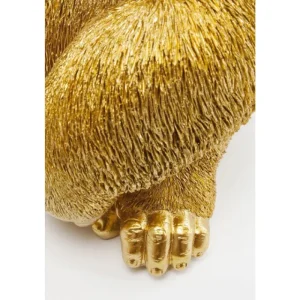 KARE Design Peça Decorativa Monkey Gorilla Side Medium Gold Outlet