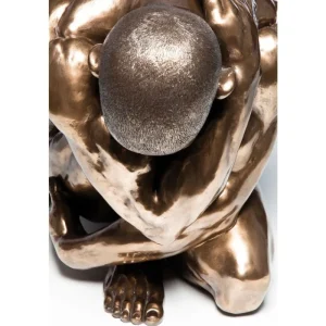 KARE Design Peça Decorativa Nude Man Hug Bronze 54cm Clearance