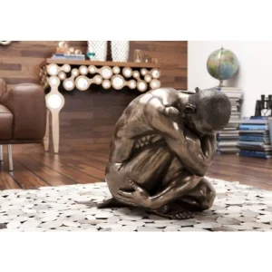 KARE Design Peça Decorativa Nude Man Hug Bronze 54cm Clearance