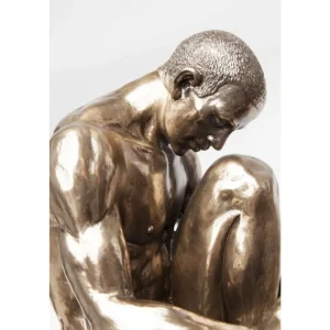 KARE Design Peça Decorativa Nude Man Stand Bronze 35cm Clearance