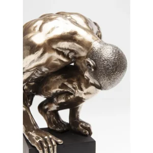 KARE Design Peça Decorativa Nude Man Stand Bronze 35cm Clearance