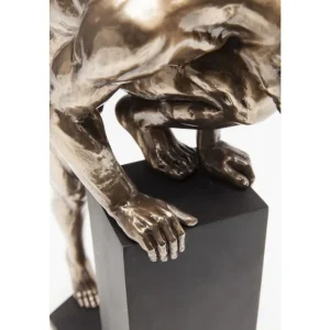 KARE Design Peça Decorativa Nude Man Stand Bronze 35cm Clearance