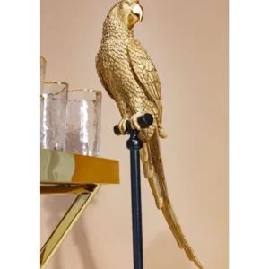 KARE Design Peça Decorativa Parrot Gold Outlet