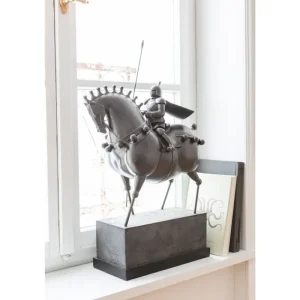 KARE Design Peça Decorativa Preto Knight Fashion