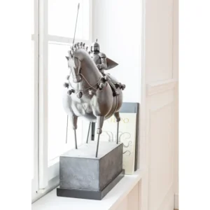 KARE Design Peça Decorativa Preto Knight Fashion