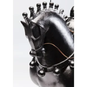 KARE Design Peça Decorativa Preto Knight Fashion