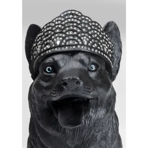 KARE Design Peça decorativa Royal Standing Corgi Preta Online