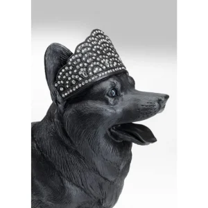 KARE Design Peça decorativa Royal Standing Corgi Preta Online
