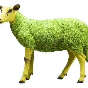 KARE Design Peça Decorativa Sheep Colore Verde Outlet