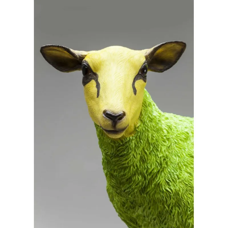 pea_decorativa_sheep_colo_2.webp KARE Design Peça Decorativa Sheep Colore Verde Outlet