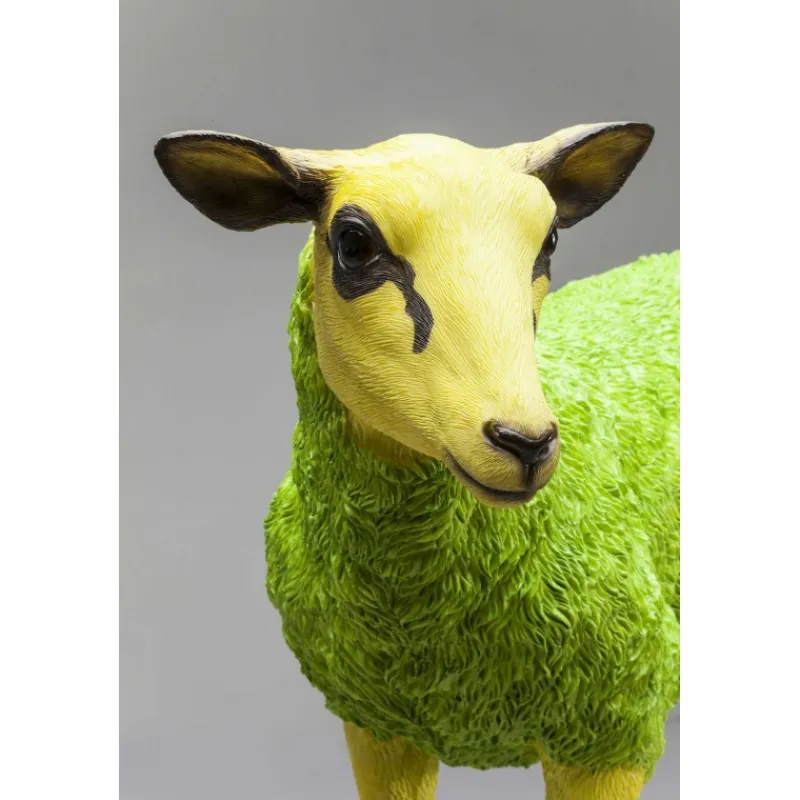 pea_decorativa_sheep_colo_3.webp KARE Design Peça Decorativa Sheep Colore Verde Outlet