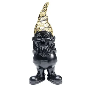KARE Design Peça decorativa Standing Black Gold 30cm Discount