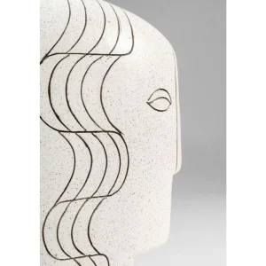 KARE Design Peça decorativa Symmetric Face 28 cm Hot