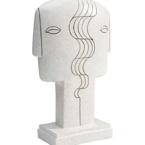 KARE Design Peça decorativa Symmetric Face 28 cm Hot