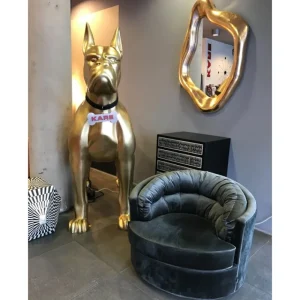 KARE Design Peça Decorativa Toto XL Gold Best