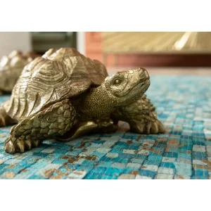 KARE Design Peça Decorativa Turtle Gold Small New