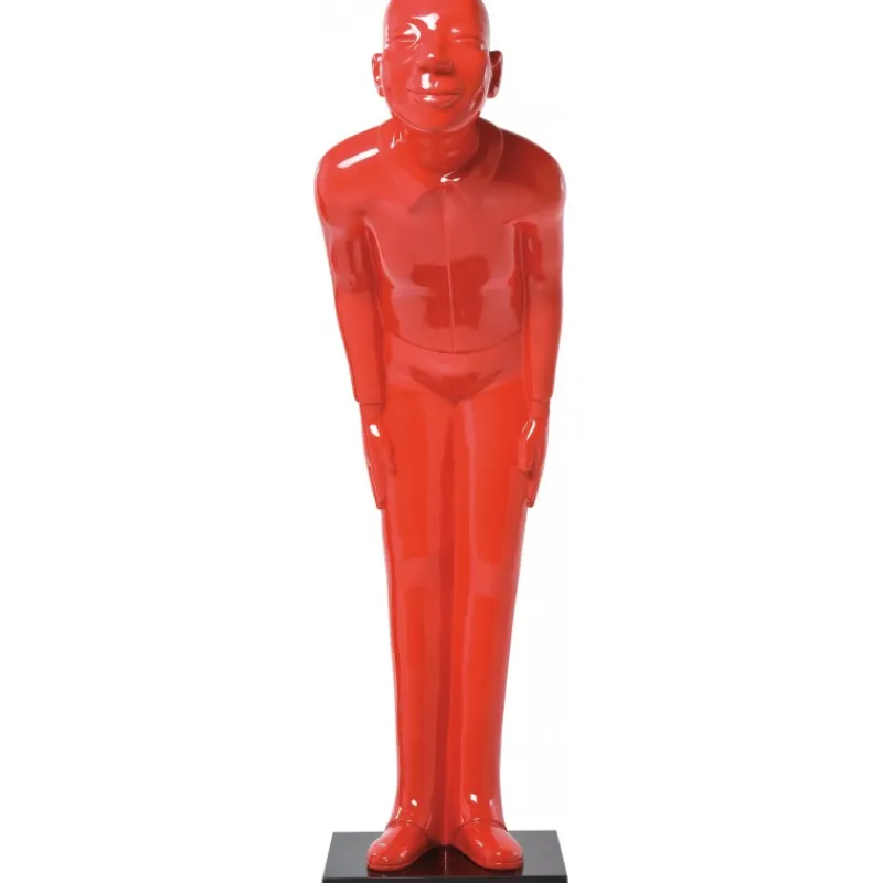 pea_decorativa_welcome_gu_0-1.webp KARE Design Peça Decorativa Welcome Guests Vermelha Big Fashion