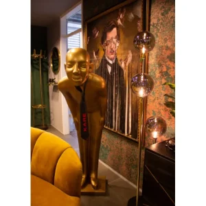 KARE Design Peça Decorativa Welcome Guests Gold Big Fashion