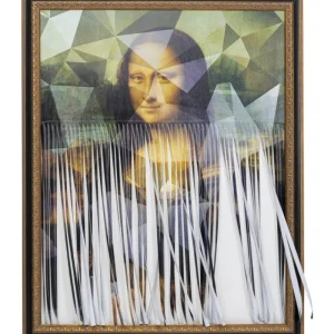 KARE Design Pintura a Óleo Ma­de­moi­selle Lisa 163x130cm New