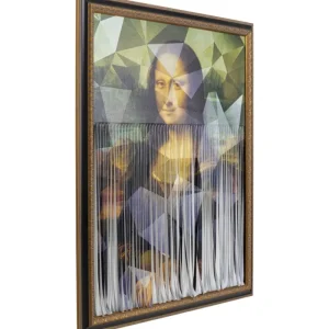 KARE Design Pintura a Óleo Ma­de­moi­selle Lisa 163x130cm New