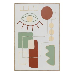 KARE Design Pintura artística olho esquerdo 62x92cm Hot
