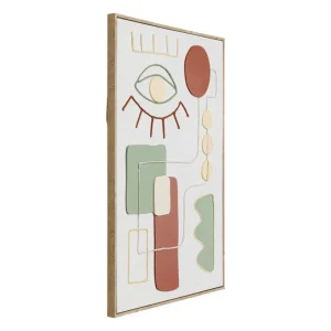 KARE Design Pintura artística olho esquerdo 62x92cm Hot