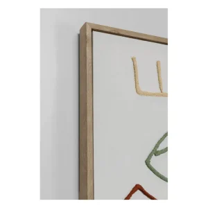 KARE Design Pintura artística olho esquerdo 62x92cm Hot