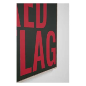KARE Design Pintura Red Flag 40x60cm Sale