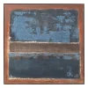 KARE Design Pintura Silêncio 120x120cm Azul Hot