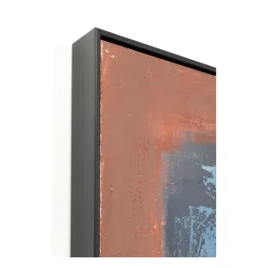 KARE Design Pintura Silêncio 120x120cm Azul Hot