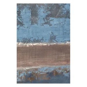 KARE Design Pintura Silêncio 120x120cm Azul Hot