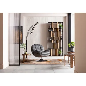 KARE Design Poltrona Giratória Cosy Cinzenta Discount