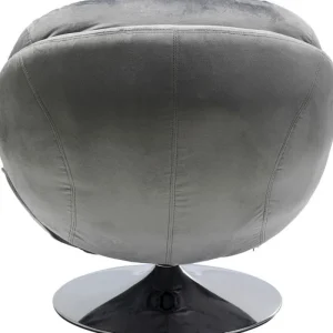KARE Design Poltrona Giratória Cosy Cinzenta Discount