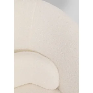 KARE Design Poltrona giratória Orion White Best