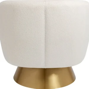 KARE Design Poltrona giratória Orion White Best