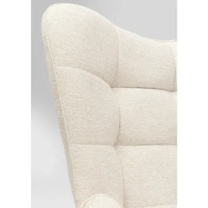 KARE Design Poltrona giratória Oscar Cream Clearance