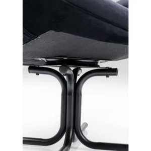 KARE Design Poltrona giratória Oscar Velvet Black Discount