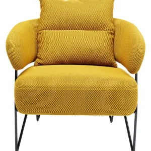 KARE Design Poltrona Peppo amarela Discount