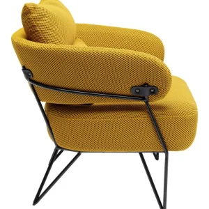 KARE Design Poltrona Peppo amarela Discount
