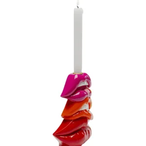 KARE Design Porta-velas Lábios 17cm Outlet